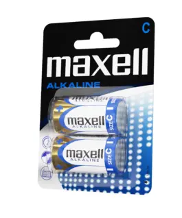 Alternative view of Алкална батерия MAXELL LR-14 /2 бр. в опаковка/ 1.5V