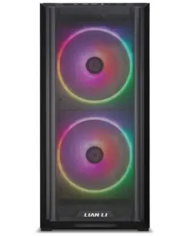 Alternative view of Кутия за компютър Lian-Li LANCOOL 216, RGB, Mid-Tower, Tempered Glass, Черна