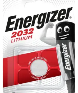 Бутонна батерия литиева ENERGIZER CR2032. 3V 1pk блистер