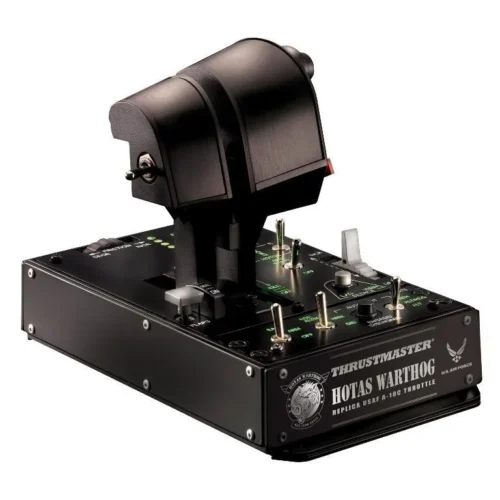 Alternative view of Жичен джойстик,  авиосимулатор Thrustmaster HOTAS Warthog Dual Throttles  за PC, Черен