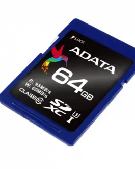 Alternative view of Adata SD XC Premier Pro 64GB UHS-1 U3/Class10 4K