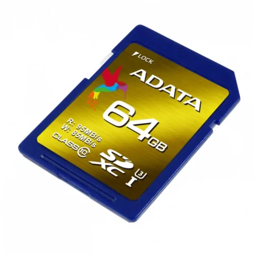 Alternative view of Adata SD XC XPG 64GB UHS-1 U3/Class10 4K 3D