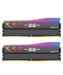 Памет за компютър Silicon Power Storm RGB 32GB(2x16GB) DDR5 UDIMM 6400MHz CL32