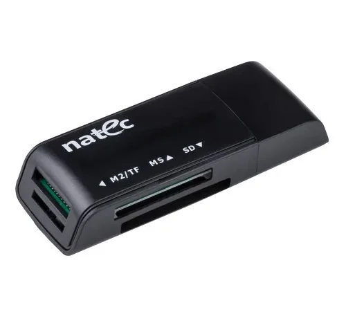 Natec Mini Card Reader ANT 3 черен