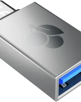 Alternative view of АДАПТЕР CHERRY - USB-A to USB-C - Silver - PN 61710036