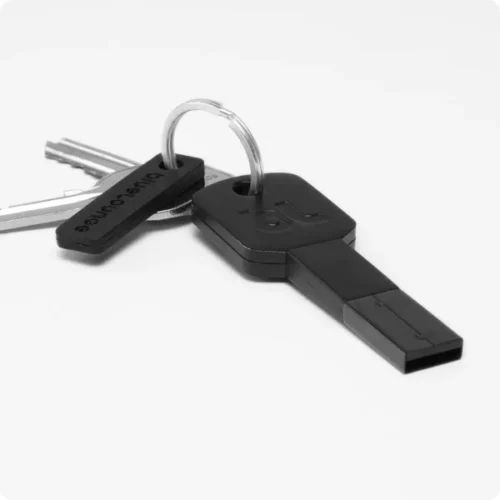 BlueLounge KII key microUSB зарядно черен