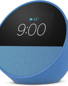 Смарт часовник Amazon Echo Spot 2024  гласов асистент Blue