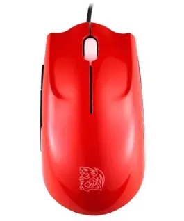 Thermaltake Tt eSPORTS gaming мишка - Saphira червен 3500DPI Laser Rubber coating