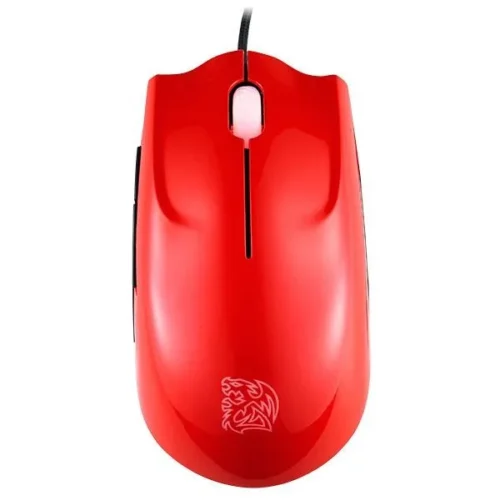 Thermaltake Tt eSPORTS gaming mouse - Saphira червен 3500DPI Laser Rubber coating