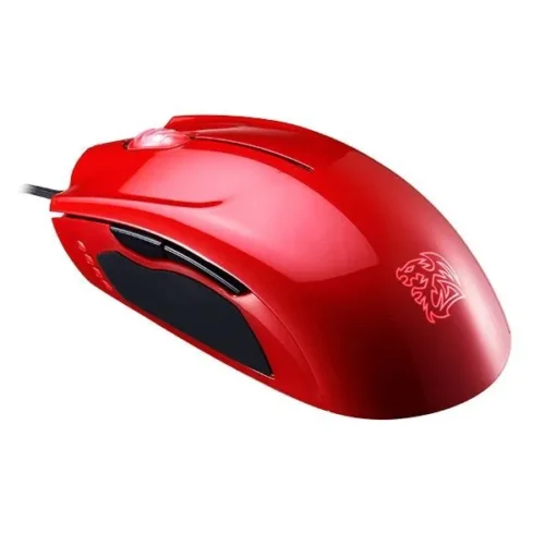 Alternative view of Thermaltake Tt eSPORTS gaming мишка - Saphira червен 3500DPI Laser Rubber coating