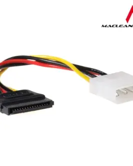 Alternative view of Maclean Cabel power адаптер Molex Sata MCTV-633