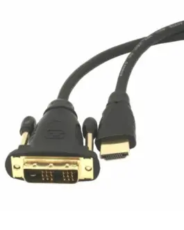 Gembird HDMI-DVI male-male кабел l gold-plated connectors l 1.8m