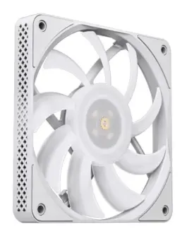 Alternative view of Вентилатор Jonsbo HF1215 Slim PWM, ARGB, 120x120x15, Бял