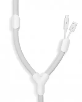 BlueLounge Soba кабел organiser 3m бял