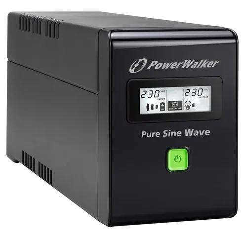 PowerWalker UPS LINE-IN 800VA 2xPL 230V PURE SINE WAVE