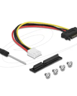 Delock Адаптер с 20 см кабел за свързване на PCIex4 с M.2
