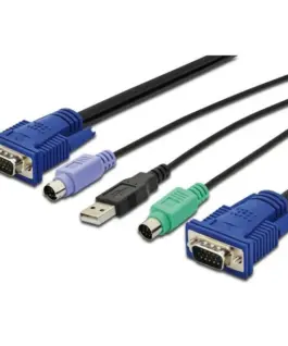 Digitus KVM кабел PS/2 for KVM consoles 50m