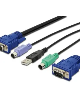Digitus KVM кабел PS/2 for KVM consoles 50m
