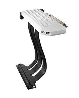 Alternative view of Кабел за вертикален монтаж HYTE PCI-E 4.0 x16 200mm, Бяло