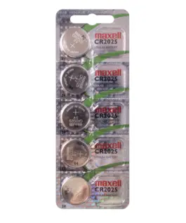 Бутонна батерия литиева CR2025 3V  5бр. в блистер /цена за 1 бр. батерия/