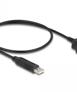 Адаптер DeLock USB 2.0 - RS-232 D-Sub 9 женско 50 см