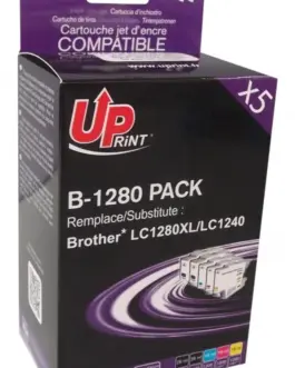 Мастилница UPRINT LC1280XL / LC1240, BROTHER, (BK+C+M+Y)