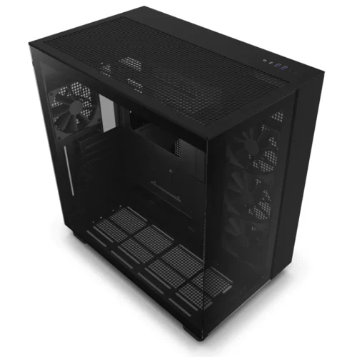 Alternative view of Кутия за компютър NZXT H9 Flow Matte Black