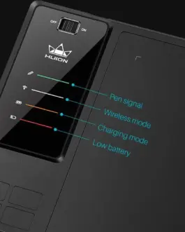Alternative view of Графичен таблет HUION Inspiroy WH1409 V2, WiFi 2.4Ghz