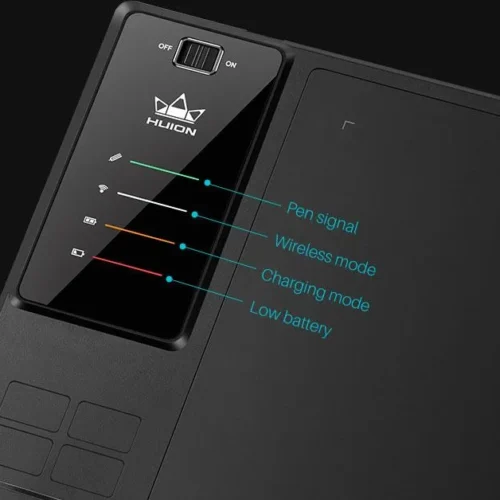 Alternative view of Графичен таблет HUION Inspiroy WH1409 V2, WiFi 2.4Ghz