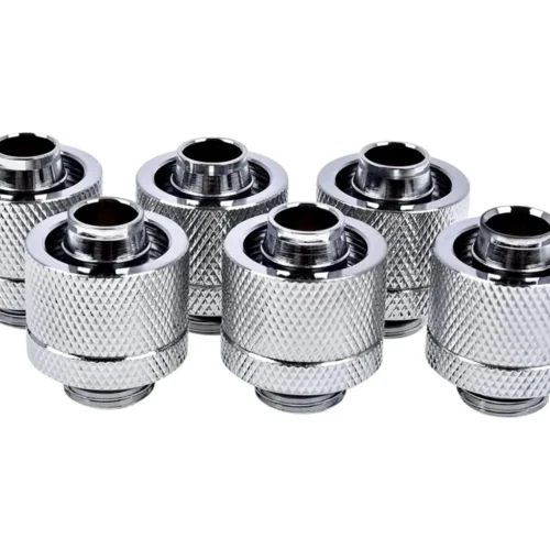 Alternative view of Фитинг Alphacool Eiszapfen, Удължител, 16/10mm, G1/4, Сребрист, 6 броя