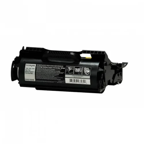 Alternative view of КАСЕТА ЗА LEXMARK OPTRA T640/T642/T644 - Black - Return program cartridge - PN 64016HE