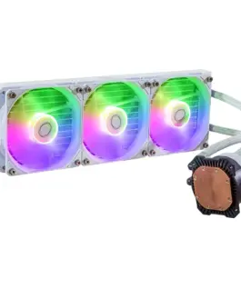 #!trpst#trp-gettext data-trpgettextoriginal=13260#!trpen#Alternative view of Охладител за процесор Cooler Master MasterLiquid 360L Core ARGB White Edition#!trpst#/trp-gettext#!trpen#