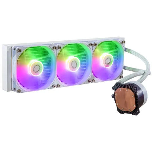 Alternative view of Охладител за процесор Cooler Master MasterLiquid 360L Core ARGB White Edition