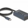 Delock USB Хъб 4 порта 10 Gbps 3 x Data USB-C 1 x PD 20W