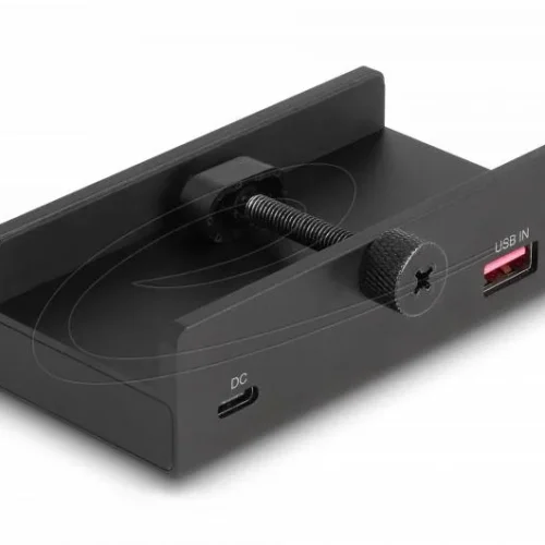 Alternative view of Delock USB Хъб, 4 порта, 5 Gbps, 2 x USB-A, 2 x USB-C