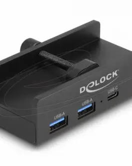 Delock USB Хъб 4 порта 5 Gbps 2 x USB-A 2 x USB-C