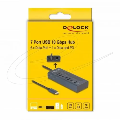 Delock USB Хъб