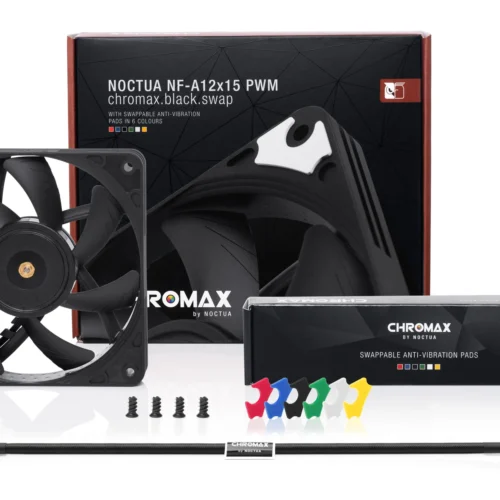 Вентилатор Noctua 120mm NF-A12x25-PWM chromax black swap