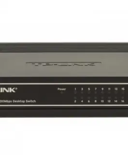 TP-LINK SF1016D Desktop Switch 16-Port 10/100Mbps