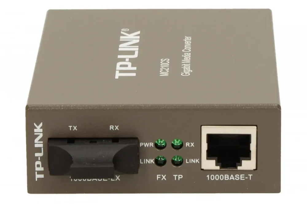 TP-LINK Gigabit Ethernet Media конвертор  MC210CS