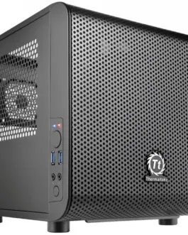 Thermaltake Core V1 MiniITX IS UB3.0 Window (1x200mm) черен