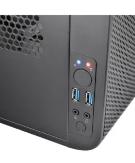 Alternative view of Thermaltake Core V1 MiniITX IS UB3.0 Window (1x200mm), черен