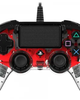Жичен геймпад Nacon Wired Illuminated Compact Controller Red Червен