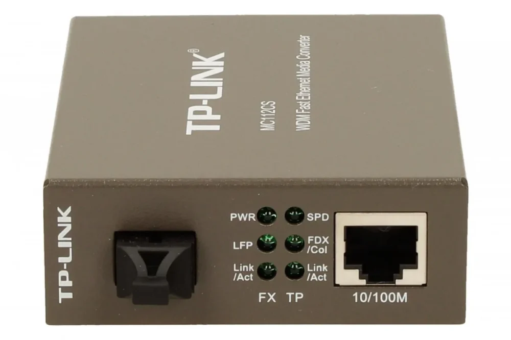 TP-LINK WDM Fast Ethernet Media конвертор  MC112CS