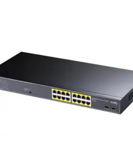 Alternative view of Суич Cudy GS1020PS2, 16 x Gigabit PoE, 2 x Gigabit SFP