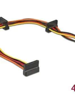 Alternative view of Кабел Delock Power SATA  > 4 x SATA 15 Pin, 40cm