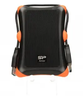 Silicon Power ARMOR A30 2TB USB 3.0 черен-оранжев / ARMOR / wstrząsoodporny