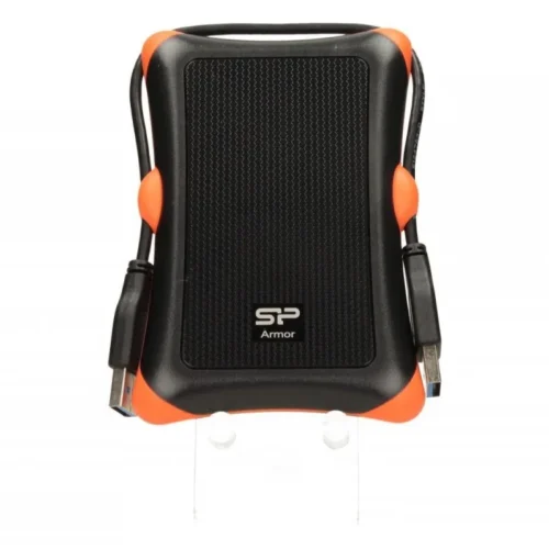 Silicon Power ARMOR A30 2TB USB 3.0 черен-оранжев / ARMOR / wstrząsoodporny