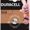 Бутонна литиева батерия DURACELL CR-1616 3V