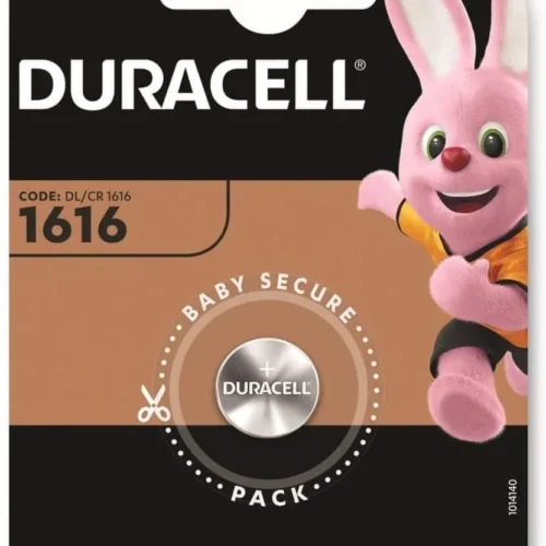 Бутонна литиева батерия DURACELL CR-1616 3V